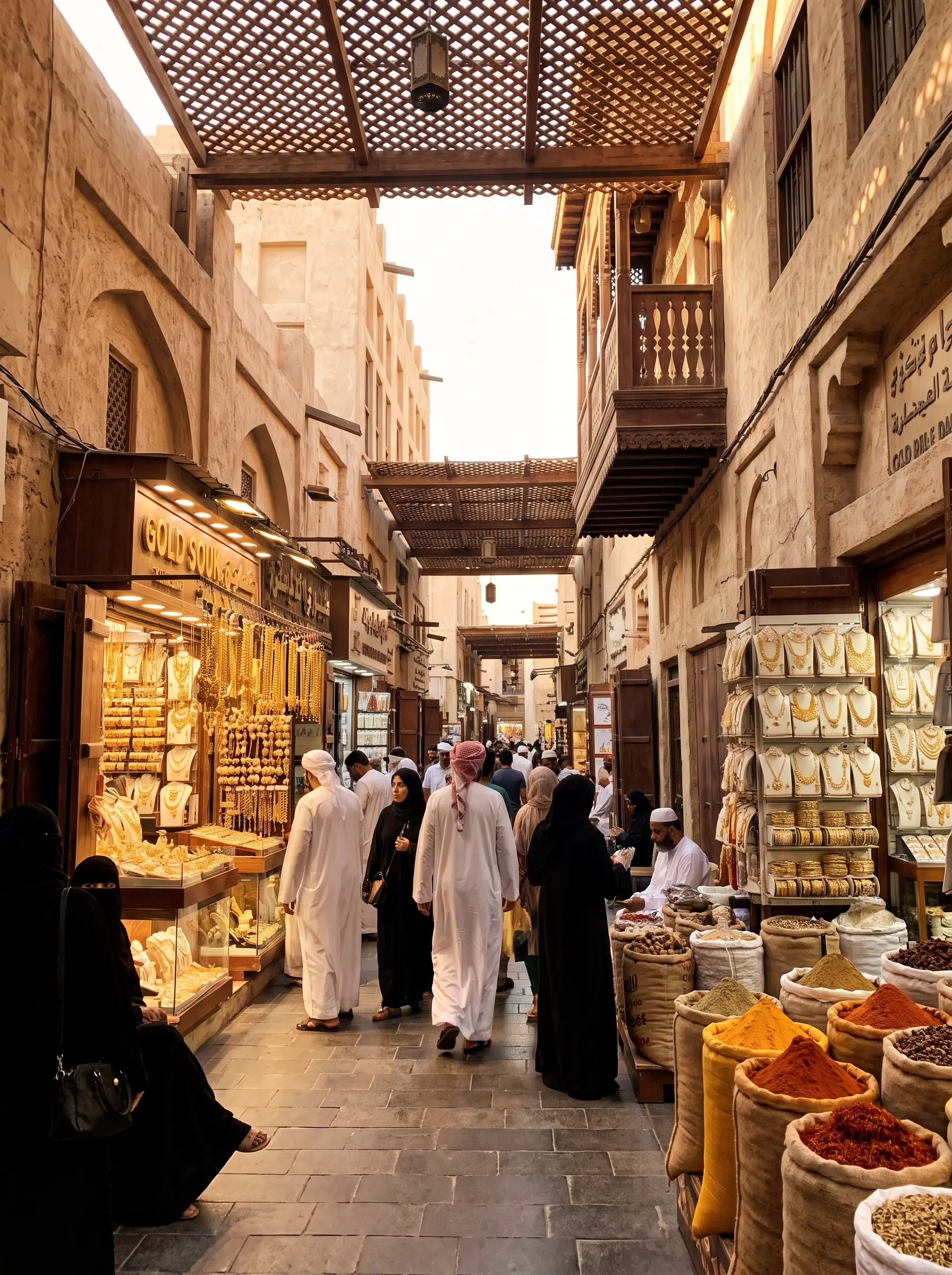 Old Dubai & Çarşılar